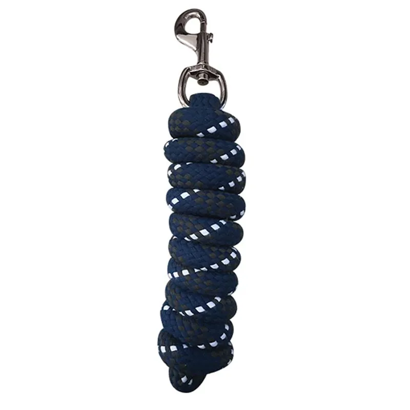 Woof Wear Contour Leadrope in Navy
